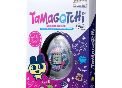 Load image into Gallery viewer, Bandai Tamagotchi Gen 1 GINJIROTCHI COMIC Book English (Electronic Pet)
