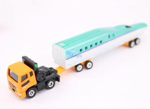 Load image into Gallery viewer, Takara Tomy Tomica NO122 Mitsubishi Fuso Super Great H5 Hayabusa Transporter car
