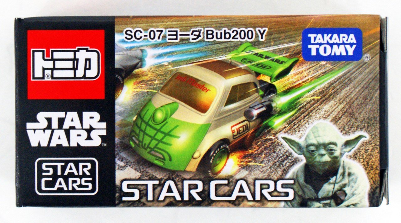 Takara Tomy Tomica Disney Star Wars SC-07 Yoda Master Bub200 Y Toy Diecast Car