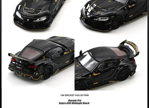Load image into Gallery viewer, (Pre-order) INNO64 - 1/64 DARWIN PRO Supra A90 Gloss Black Diecast Model Car
