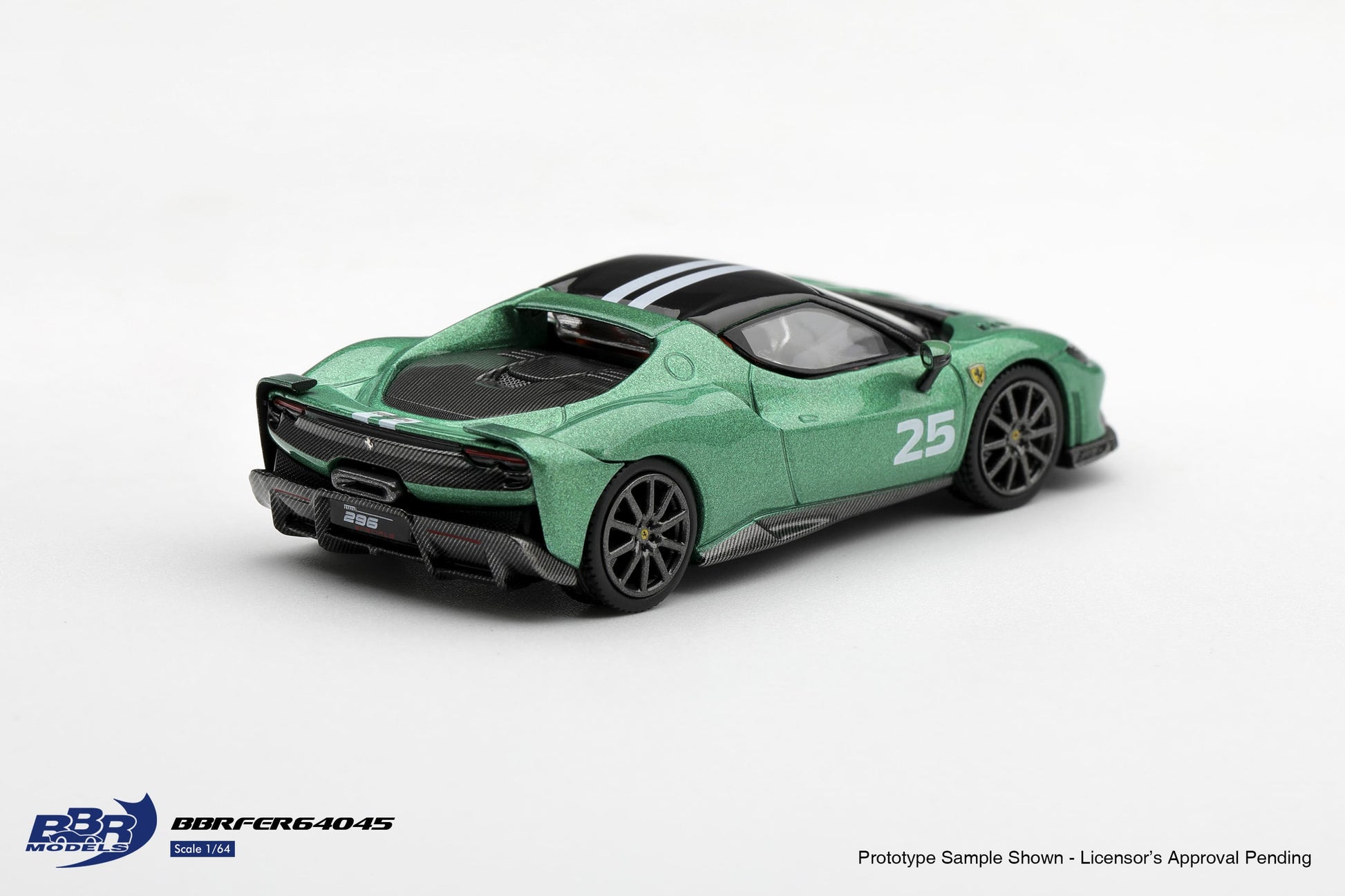 (Pre-order) BBR 1/64 Ferrari 296 Speciale Verde Nürburgring Diecast Model Car