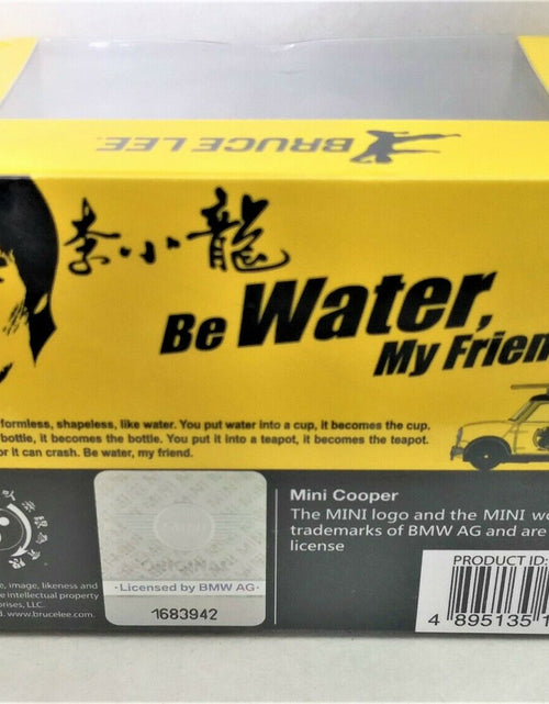 Load image into Gallery viewer, Tiny City 1:50 Diecast Model Car - Mini Cooper Mk 1 Bruce Lee

