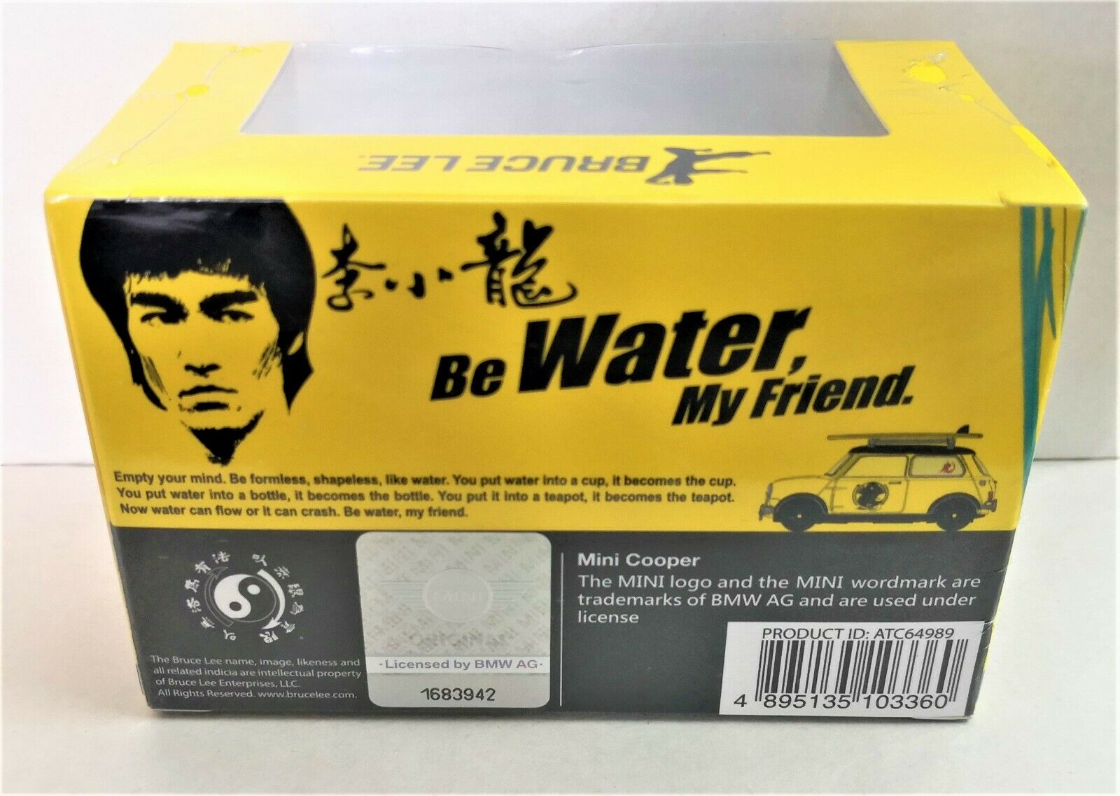 Tiny City 1:50 Diecast Model Car - Mini Cooper Mk 1 Bruce Lee