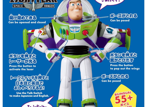 Load image into Gallery viewer, Takara Tomy Disney Figure Toy Story 5 Real Size Talking Figure Buzz Lightyear
