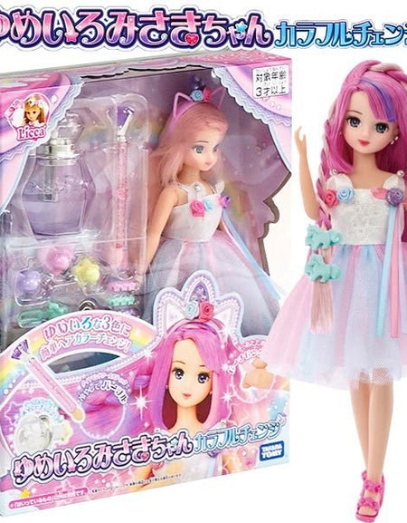 Takara Tomy Licca Chan Doll play set - Yumeiro Misaki Colorful Change