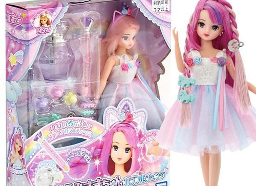 Load image into Gallery viewer, Takara Tomy Licca Chan Doll play set - Yumeiro Misaki Colorful Change
