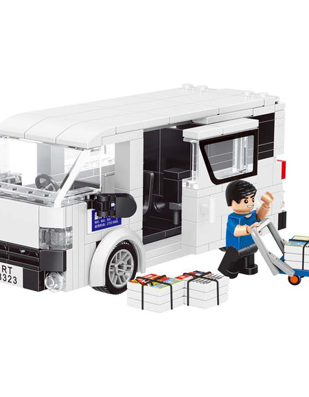 Royal Toys Building Blocks City Story Bricks RT08: CLT Van (270 Pcs/Pzs)