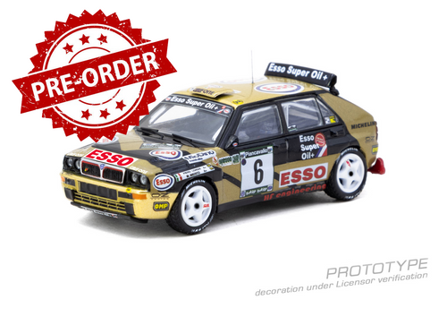 Load image into Gallery viewer, (Pre-order) Tarmac Works Lancia Delta HF Integrale ECR Piancavallo Rally 1993
