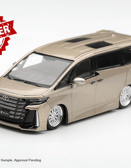 (Pre-order) Mini GT 1/64 #1335 Toyota Vellfire 40 KUHL Gold Metallic RHD Diecast