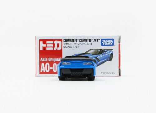 Load image into Gallery viewer, Takara Tomy Tomica AO-06 1:64 Chevrolet Corvette ZR1 (Asia Ver.) Die-cast model
