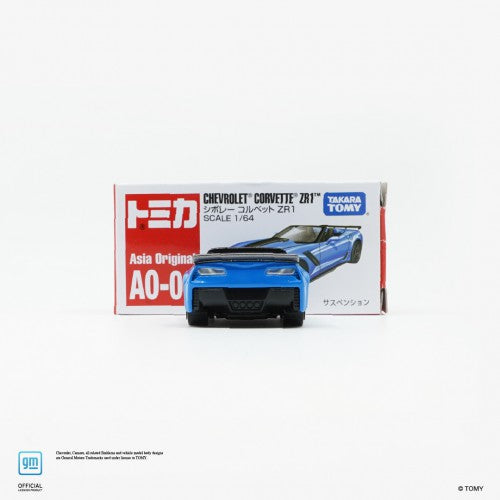 Load image into Gallery viewer, Takara Tomy Tomica AO-06 1:64 Chevrolet Corvette ZR1 (Asia Ver.) Die-cast model
