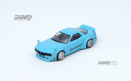 INNO64 1/64 PANDEM ROCKET BUNNY RX7 (FD3S) Blue Diecast Model Car