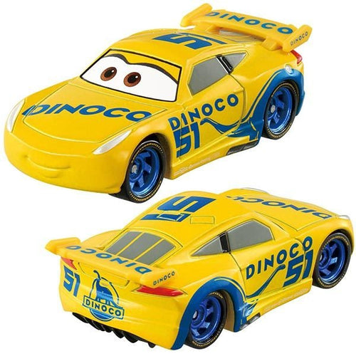 Load image into Gallery viewer, Takara Tomy Disney Tomica Diecast Car PIXAR CARS C-06 Cruz Ramirez (Dinoco)

