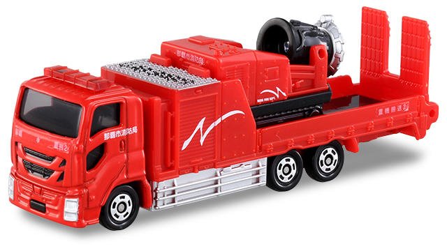 Takara Tomy Tomica #128 NAHA Fire Department Hyper Mist Blower Diecast Toy Car