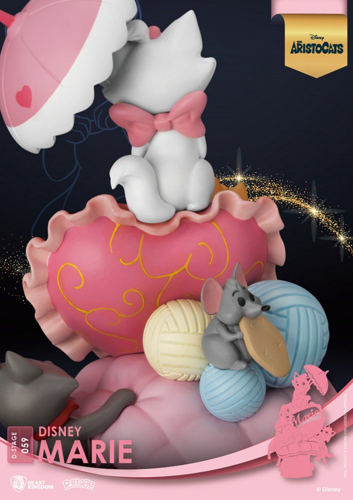 Beast Kingdom Diorama Stage-059- Marie PVC Figure  (Diorama Stage)