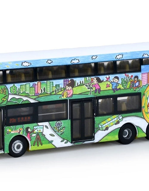 Load image into Gallery viewer, Tiny City Die-cast Model Car - KMB VOLVO B8L WRIGHT Go Green, Anderson (213X)
