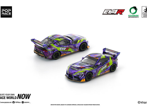 Load image into Gallery viewer, (Pre-order) POP RACE 1/64 eva rt test type-01 goodride pandem gr supra
