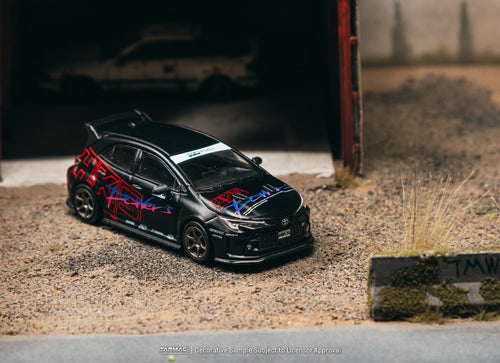 Load image into Gallery viewer, (Pre-order) Tarmac Works 1/64 Toyota GR Corolla HKS Diecast Model Car

