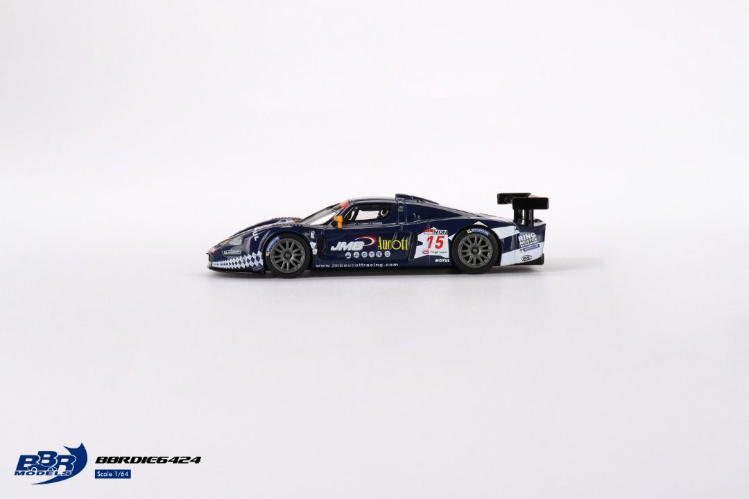 BBR 1:64 Maserati MC12 Competizione #15 JMB Racing 2008 FIA 24Hr Spa