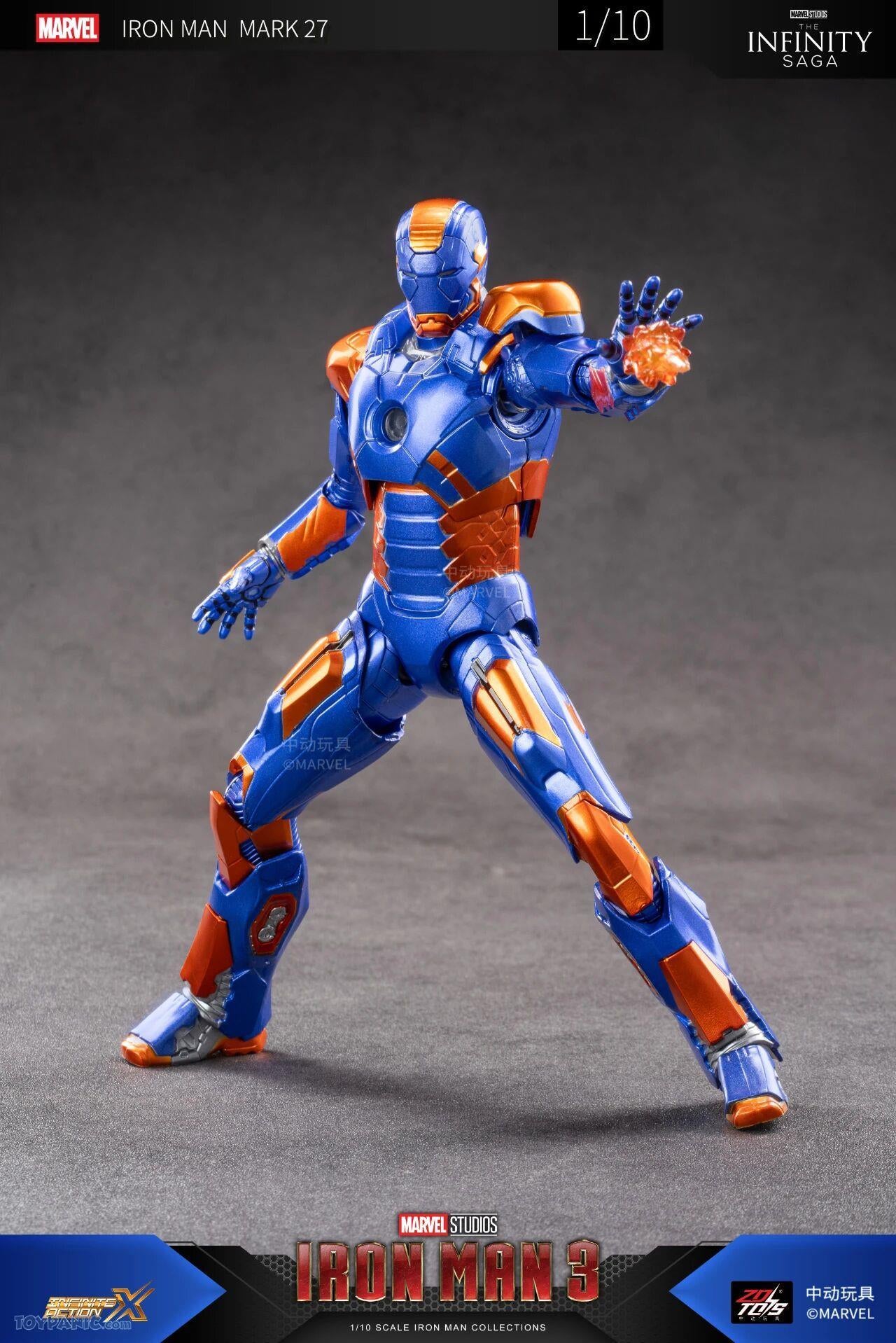 ZD Toys Marvel Avengers 1/10 Iron Man MK27 Action Figure