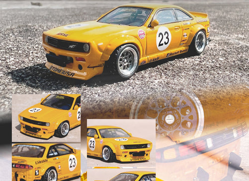 Load image into Gallery viewer, INNO64 1/64 Nissan silvia (s14) boss "rocket bunny" sema 2015
