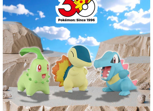Load image into Gallery viewer, Takara Tomy Pokemon 30th Anniversary Monster Collection Set for Journey Johto
