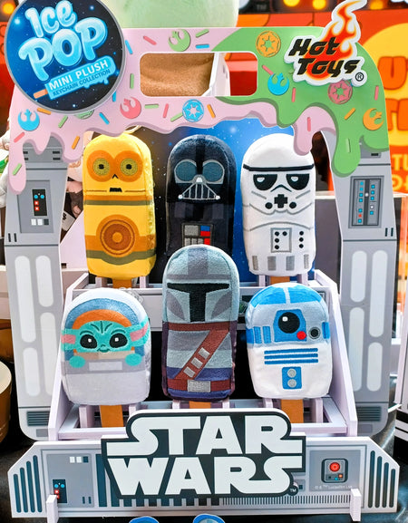 Hot Toys Star Wars Ice Pop Mini Plush Keychain Collection Fullset of 6/Box of 12