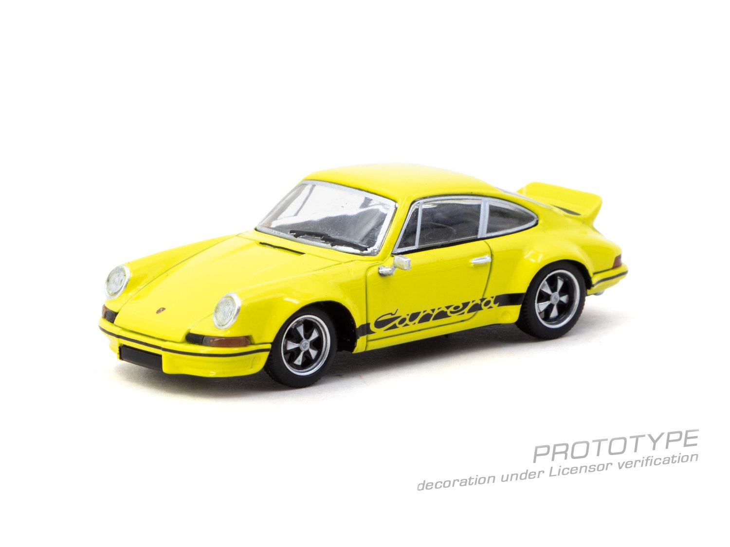 (Pre-order) Tarmac Works 1/64 Porsche 911 Carrera RS 2.7 Lightweight Yellow