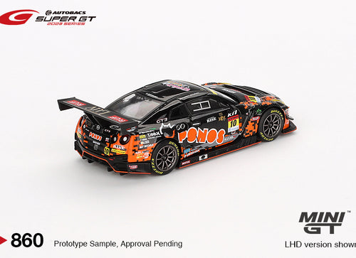 Load image into Gallery viewer, Mini GT #860 Nissan GT-R NISMO GT3  #10 "PONOS GAINER GT-R" GAINER
