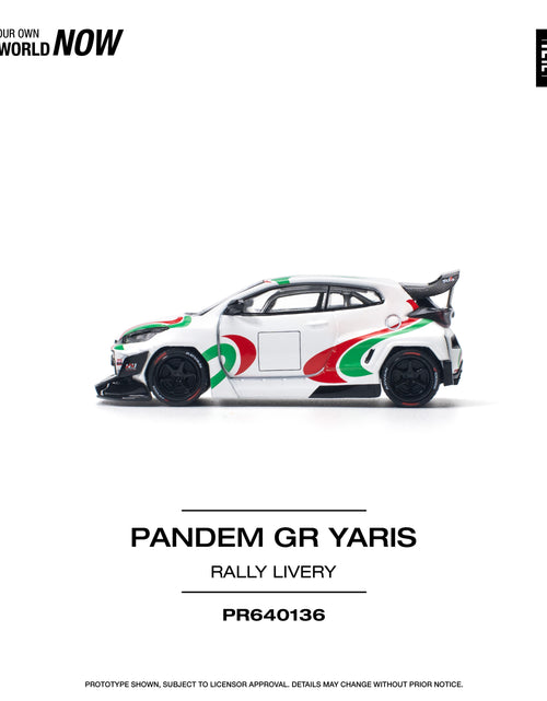Load image into Gallery viewer, POPRACE 1/64 PANDEM GR YARIS - RALLY LIVERY Model Car
