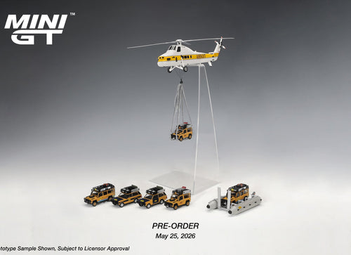 Load image into Gallery viewer, (Pre-order) Mini GT #1311 Range Rover 1981 Camel Trophy N.Sudmann &amp; F.Hofmann
