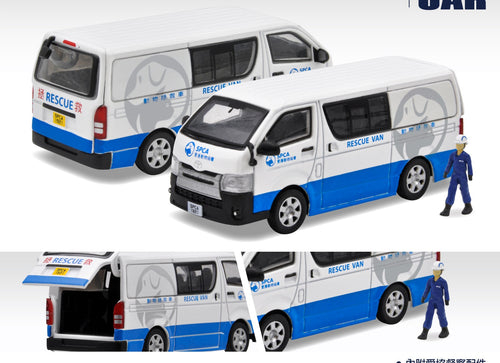 Load image into Gallery viewer, Era Car 1/64 Die-cast car SP Toyota Hiace SPCA Rescue Van
