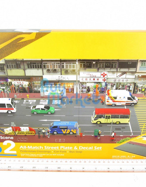 Load image into Gallery viewer, TINY Hong Kong City 1/43 S2 Road Scene All-Match Street Plate &amp; Decal Set
