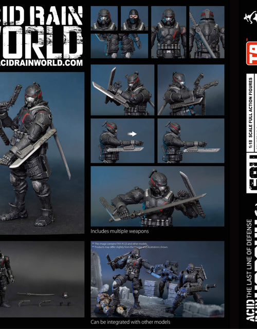 Load image into Gallery viewer, Acid Rain x Toy Alliance FAV-A123 Haboku 1/18 Action Figure
