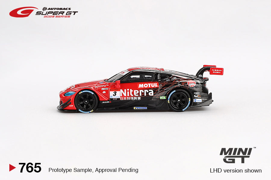 Mini GT #765 Nissan Z GT500 #3 "Niterra MOTUL Z"  NDDP RACING 2023