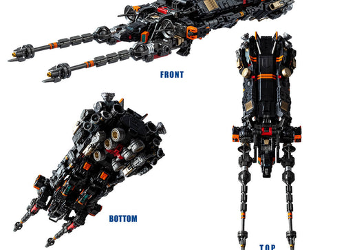 Load image into Gallery viewer, Takara Tomy DIACLONE TM-38 TACTICAL MOVER AGGRESS VERSAULTER/DU <DARK STAR>
