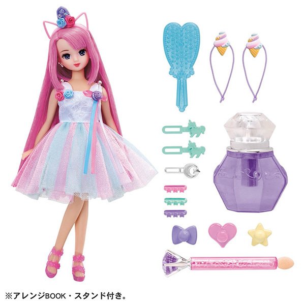 Takara Tomy Licca Chan Doll play set - Yumeiro Misaki Colorful Change