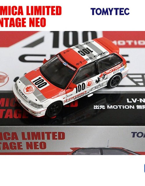 Load image into Gallery viewer, Takara Tomy Tomytec Diecast Model Car TLV-N229a Idemitsu Motion Mugen Civic
