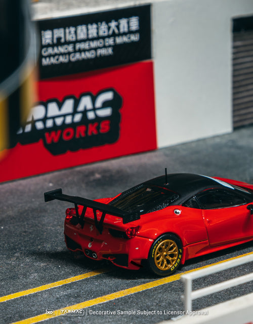 Load image into Gallery viewer, Tarmac Works 1/64 Ferrari 458 Italia GT3 Red Diecast Model Car
