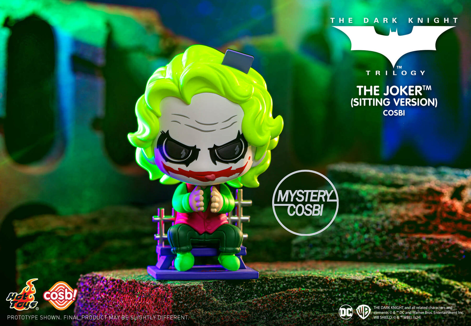 Hot Toys The Dark Knight Trilogy Jokerized Cosbi Collection (Full set of 8)