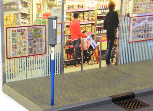 Load image into Gallery viewer, TINY City HK #S8 Parking Store Diorama Set Scale 1/18 (No Figure &amp; Car included)
