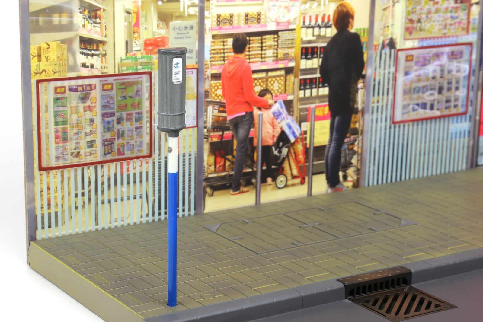 TINY City HK #S8 Parking Store Diorama Set Scale 1/18 (No Figure & Car included)