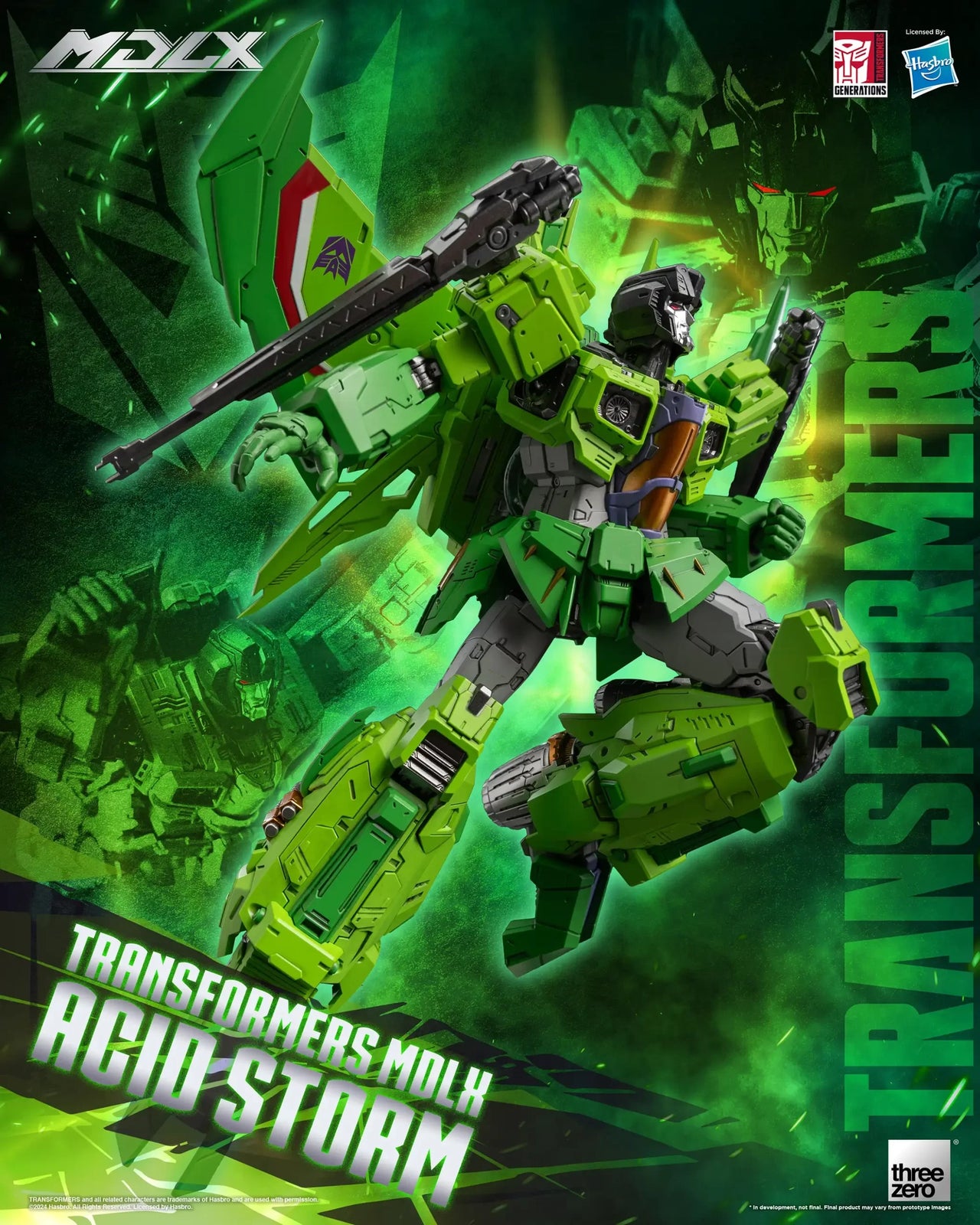 Threezero Transformers MDLX Acid Storm Action Figure