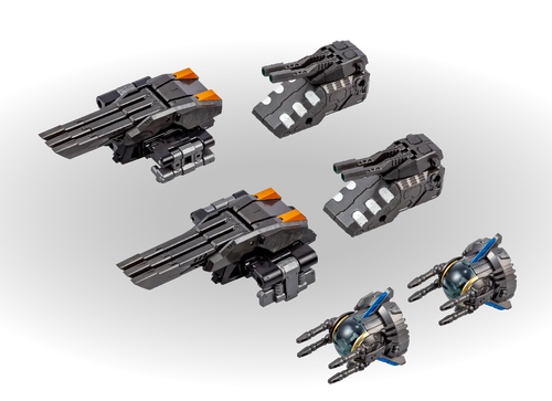 Load image into Gallery viewer, Takara Tomy DIACLONE DA-122 ROBOT BASE GX/FD < BUILD-UP ARMAMENT SSET> #093428
