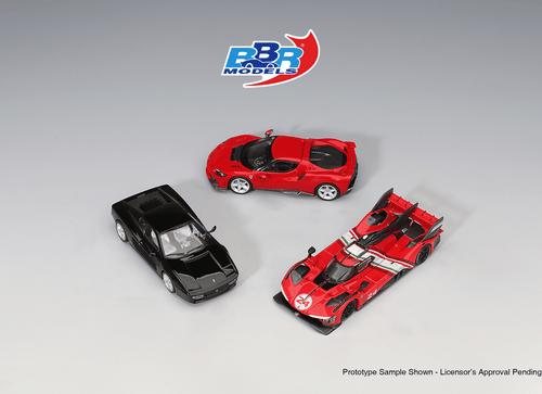 Load image into Gallery viewer, (Pre-order) BBR 1/64 Ferrari 512 TR Nero (Black) Diecast Model Car
