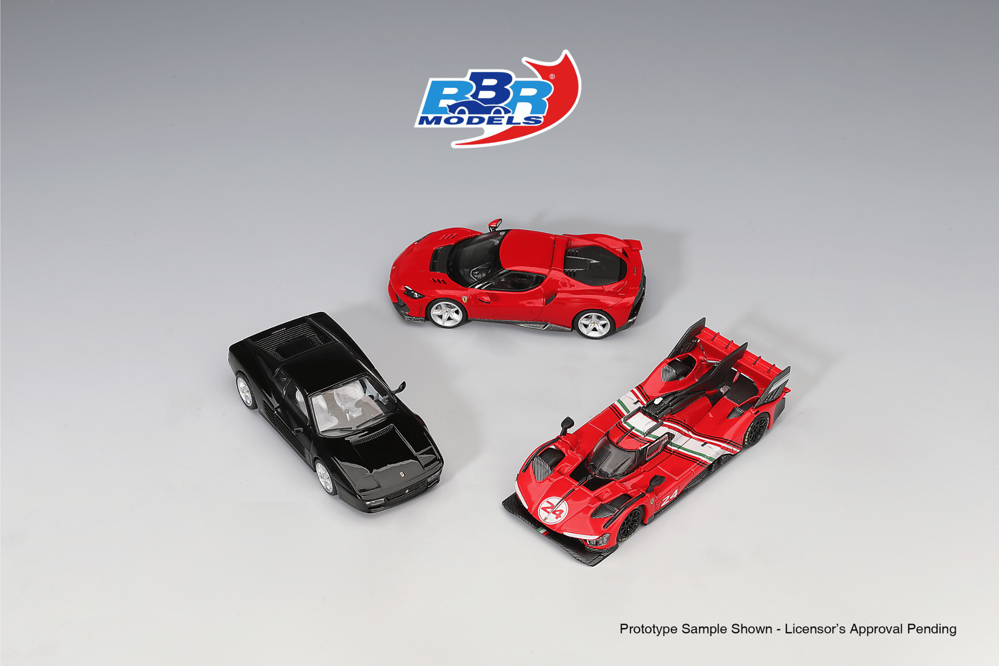(Pre-order) BBR 1/64 Ferrari 499P Modificata Rosso Corsa (Red) Diecast Model Car