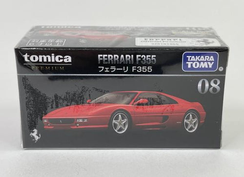 Load image into Gallery viewer, Takara Tomy Tomica 1/62 Premium No.08 Ferrari F355 Diecast Model Car
