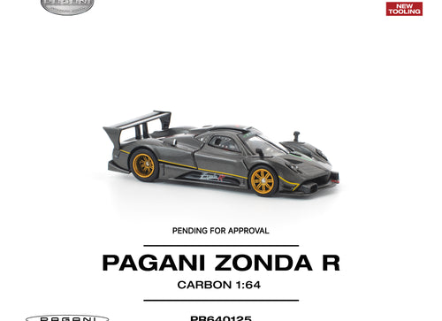 Load image into Gallery viewer, (Pre-order) POPRACE 1/64 PAGANI ZONDA R #PR640125 Diecast Model Car
