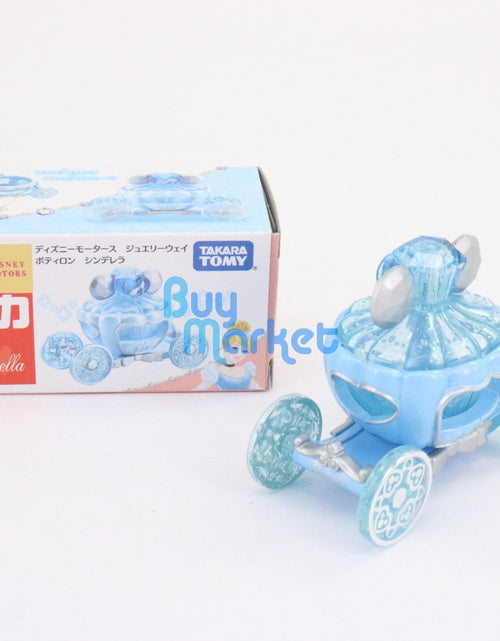 Load image into Gallery viewer, Takara Tomy Tomica Disney Motors Jewelryway Ribonet Cinderella Mini Diecast Car
