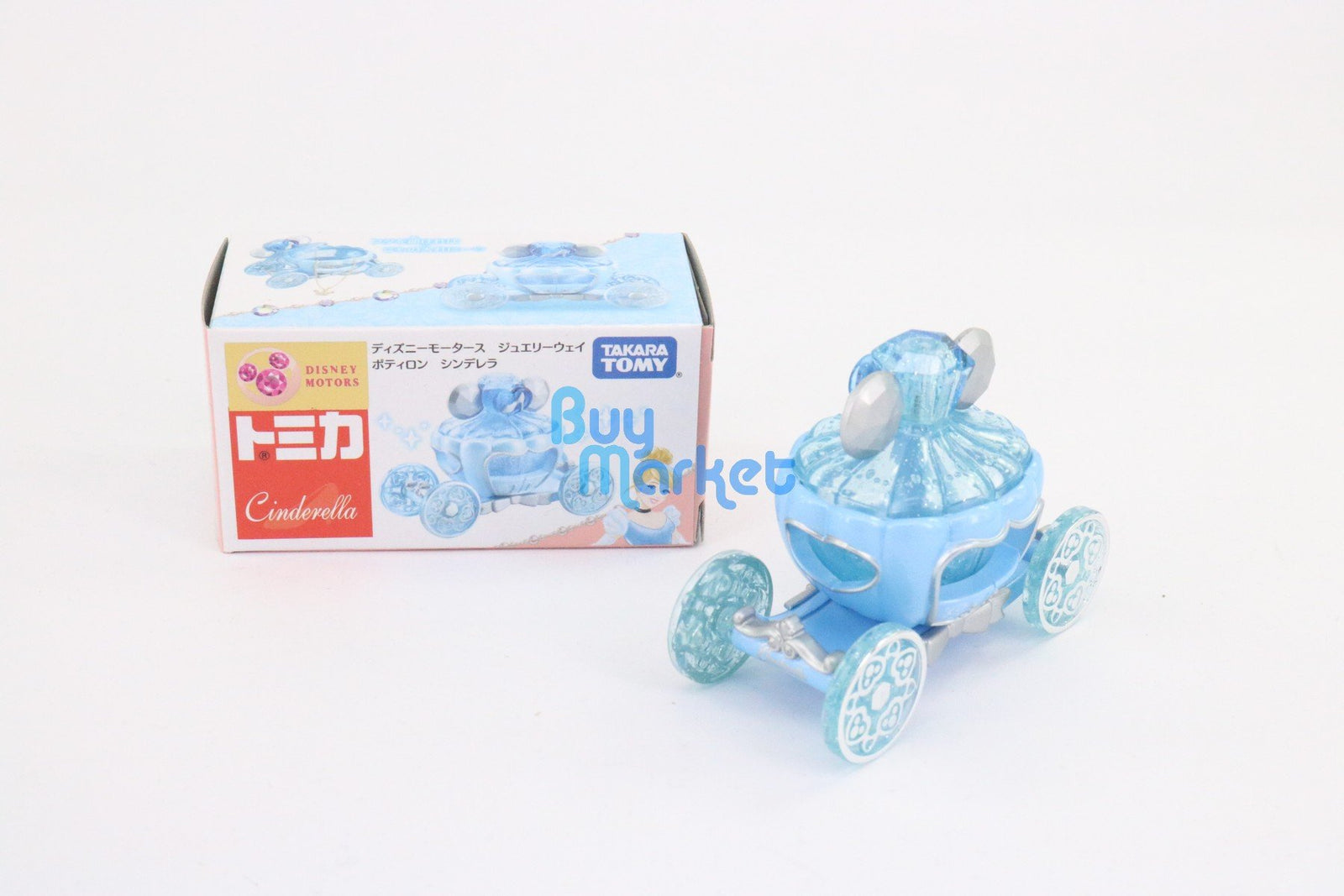 Takara Tomy Tomica Disney Motors Jewelryway Ribonet Cinderella Mini Diecast Car